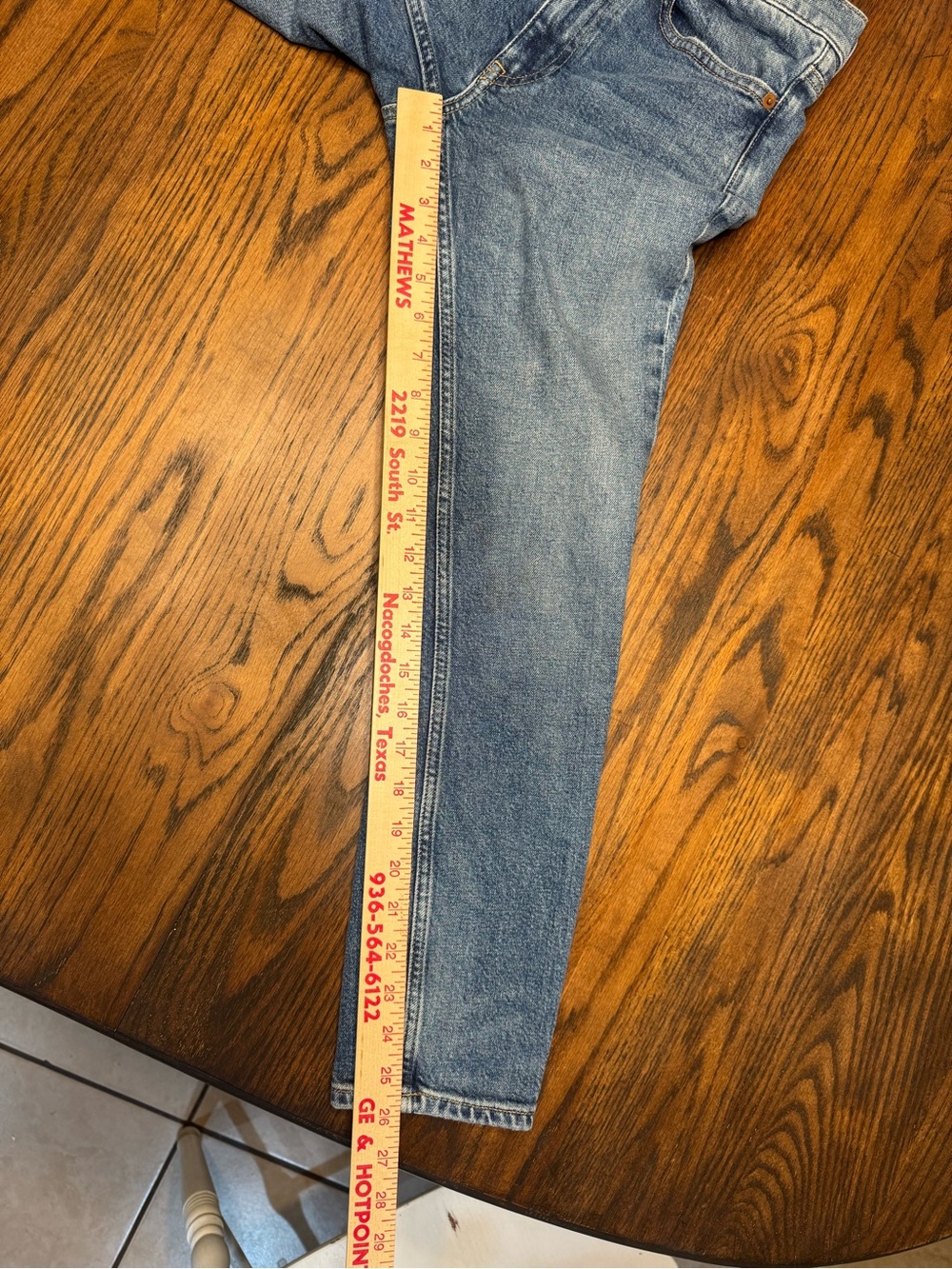 Ralph Lauren Women's Skinny Fit Mid Rise Size 26 X 26 Jeans - Picture 15 of 16